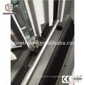 Unbreakable folding glass doors triple glazing aluminium alloy bi windows and transparent door